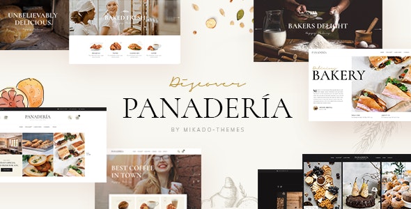 Panadería - Bakery and Pastry Shop Theme