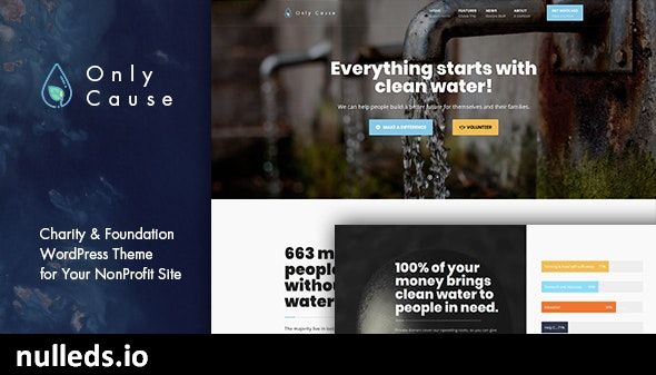 Only Cause - Charity & Foundation WordPress Theme