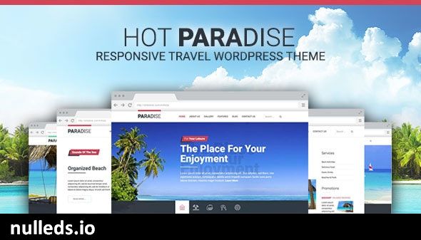 Hot Paradise - Responsive Travel Theme