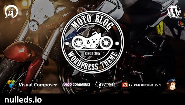 Motoblog - A WordPress Theme for Motorcycle Lovers