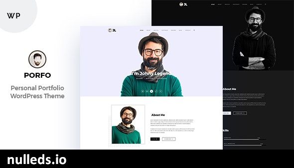 Porfo Minimal Personal WordPress Theme