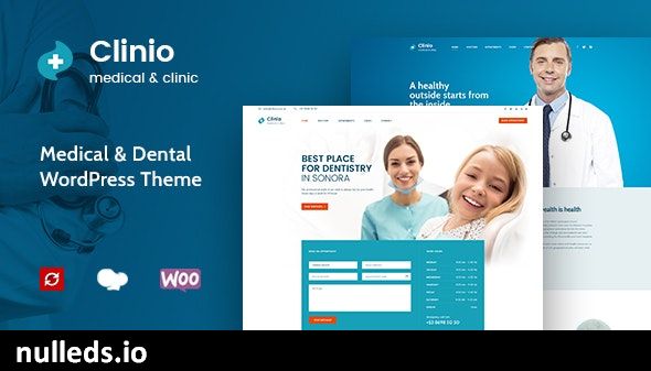 Clinio - Medical & Dental WordPress Theme