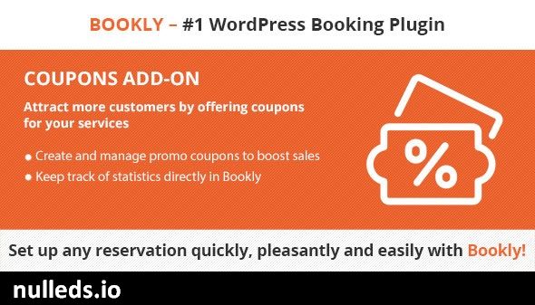 Bookly Coupons (Add-on)