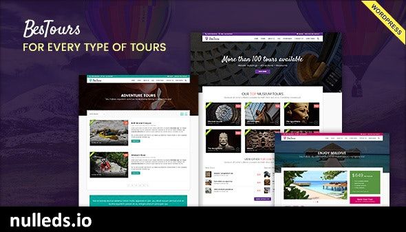 BESTOURS - Travel Multipurpose WordPress Theme