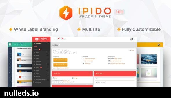 IPIDO - White label WordPress Admin Theme