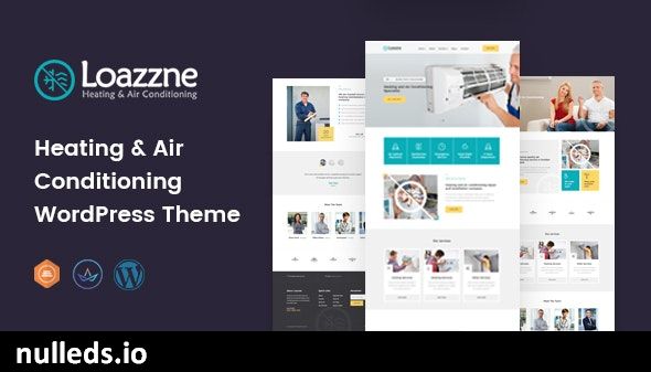 Loazzne - Air Conditioning Services WordPress Theme