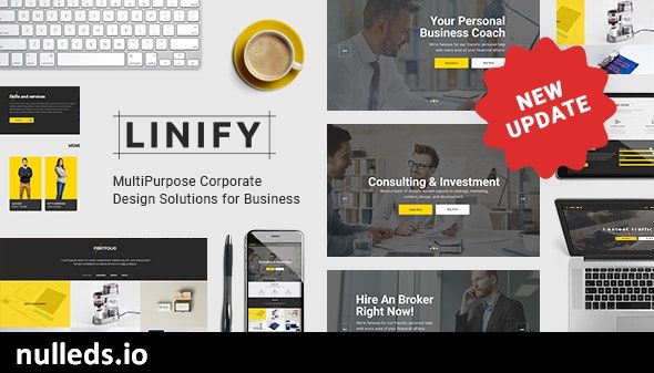 Linify - Multipurpose Corporate WordPress Theme