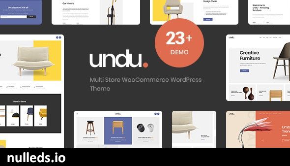 Undu - Furniture & Fashion WooCommerce WordPress Theme