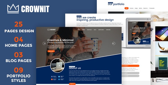 CrownIT - Responsive Multi-Purpose WordPress Theme