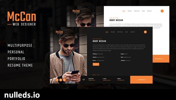 McCan - Portfolio WordPress Theme