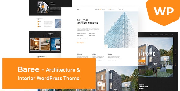 Baree - Architecture & Interior WordPress Theme