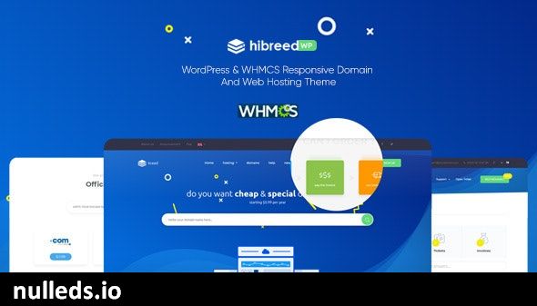 hibreed - WordPress & WHMCS Hosting Theme