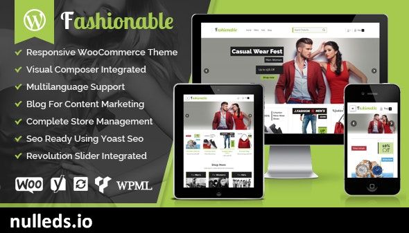 Fashionable - Creative Fashion WooCommerce WordPress Theme