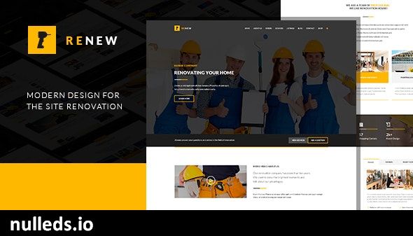 Renew - Renovation WordPress Theme