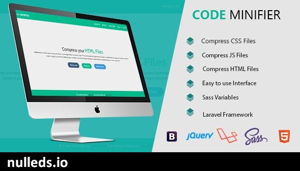 Code Minifier - Compress CSS JS & HTML Files