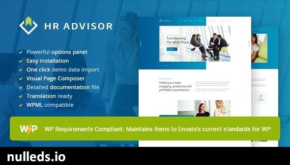 HR Advisor | Human Resources & Recruiting WordPress Theme