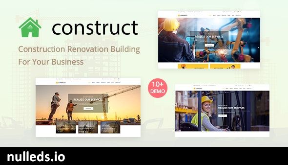 Construct - Construction WordPress Theme