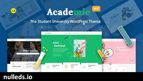 Academie - Education WordPress Theme