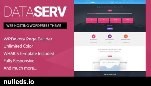 Dataserv - Professional Hosting WordPress Theme