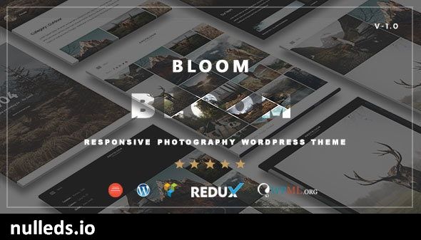 Bloom - Responsive Photography / Portfolio WordPress Theme