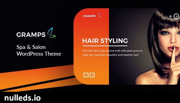 Gramps -   Spa & Salon WordPress Theme