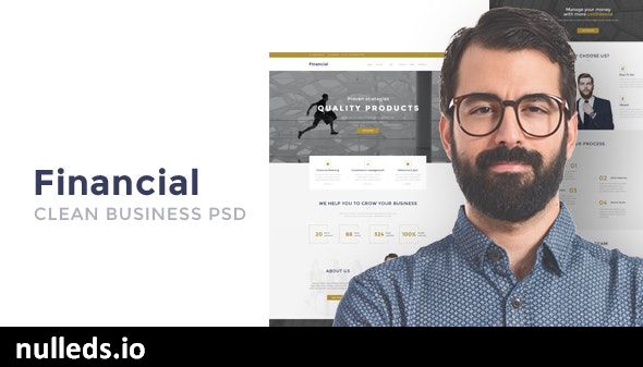 Financial - Startup Business WordPress Theme