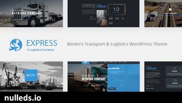 Express – Modern Transport & Logistics WordPress Theme