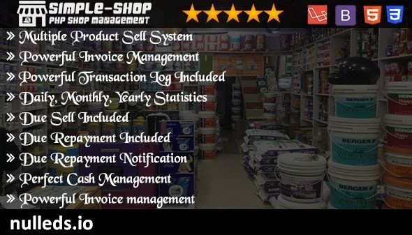 Shop Management System