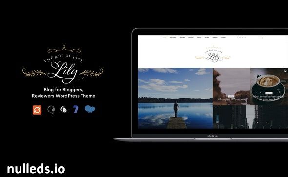 Lily - Blog for Bloggers, Reviewers WordPress Theme