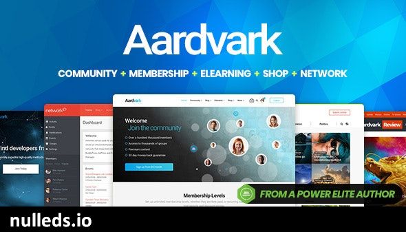 v4.48 Aardvark - Community, Membership, BuddyPress Theme