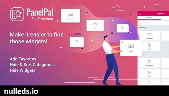 PanelPal for Elementor - Manage Widgets and Categories