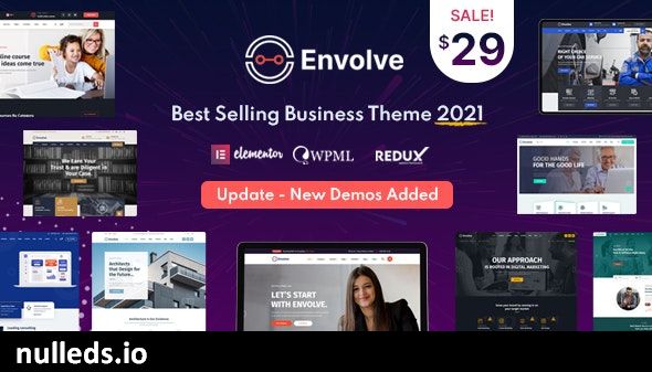 Envolve - Consulting Business WordPress Theme