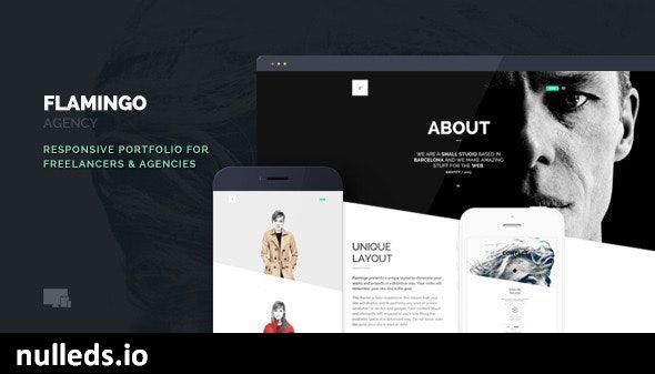 Flamingo - Agency & Freelance Portfolio Theme for WordPress