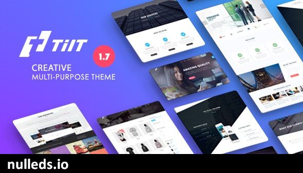 Tilt - Creative Multipurpose Theme