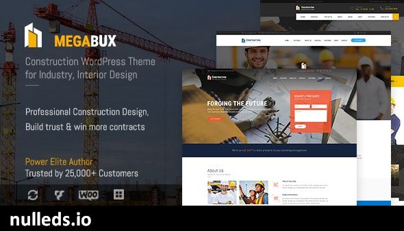 MegaBux | Construction WordPress Theme