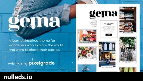 Gema - Journal Inspired WordPress Theme