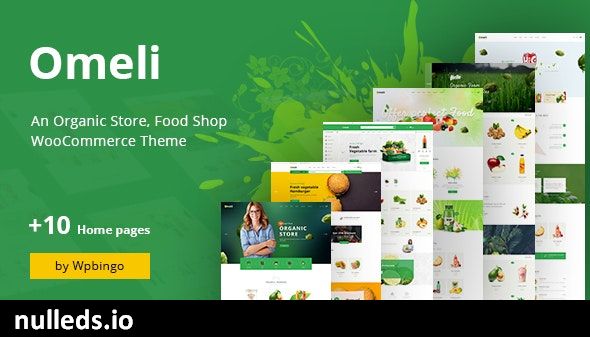 Omeli - Organic & Food WooCommerce WordPress Theme