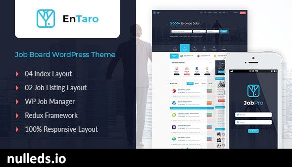 v3.26 Entaro - Job Portal WordPress Theme