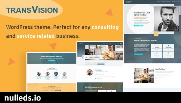 TransVision - Life Coaching & Consulting Theme