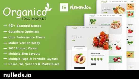 Organico | Organic Food WooCommerce WordPress Theme