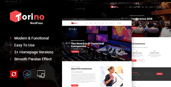 Torino - Event WordPress Theme