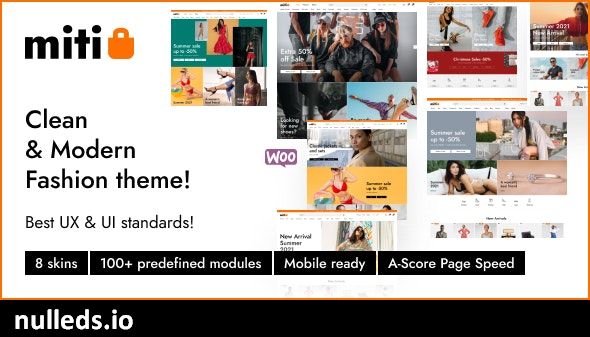 v1.2.4 Miti - Elementor Fashion WooCommerce Theme