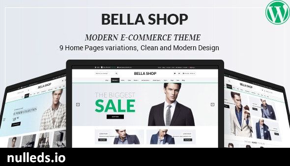 Bella - eCommerce Shop WordPress Theme