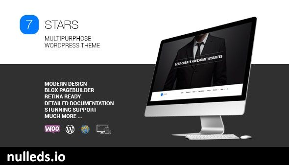 Seven Stars - Modern Responsive MultiPurpose Theme