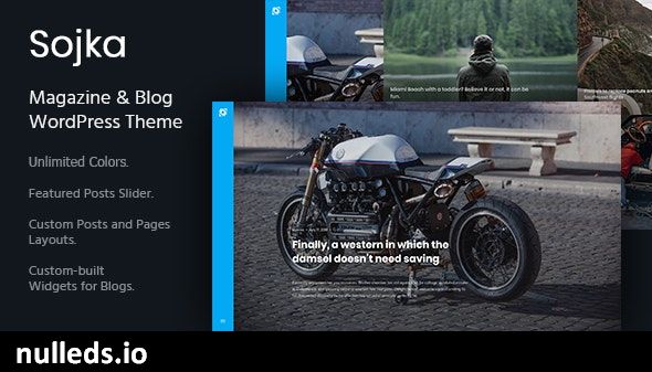 Sojka - Magazine & Personal Blog WordPress Theme
