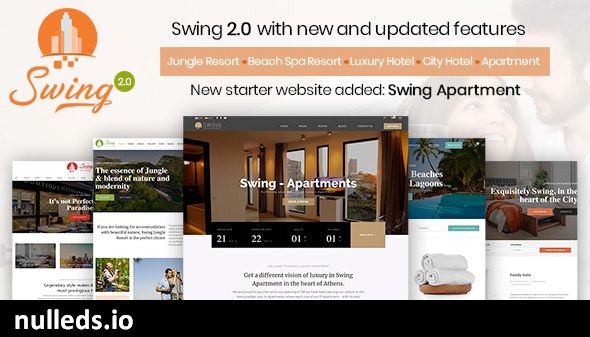 Swing - Resort and Hotel WordPress Theme