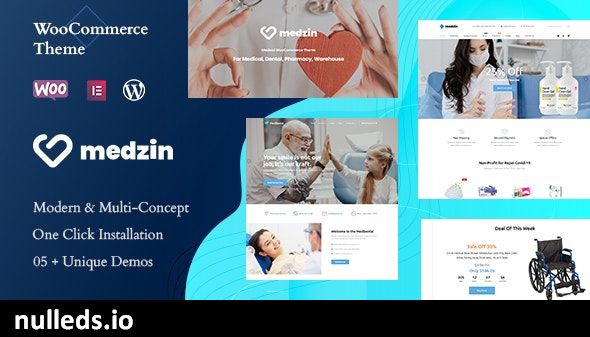 Medzin – Multipurpose Medical WooCommerce WordPress Theme