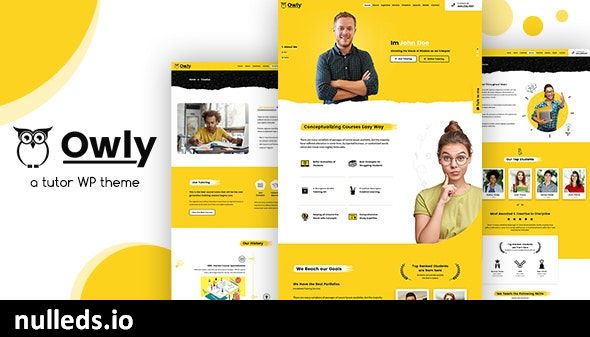 Owly - Tutoring & eLearning WP Theme