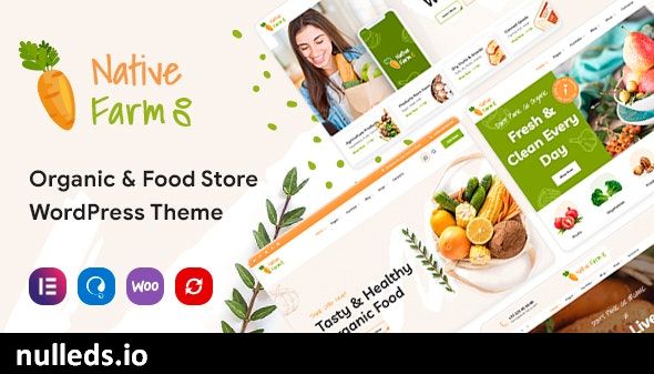 NativeFarm - Organic & Healthy Food WordPress Theme