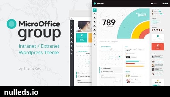 Micro Office | Extranet & Intranet WordPress Theme